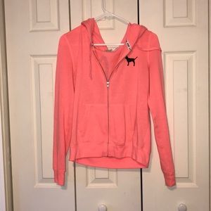PINK zip up sweatshirt
